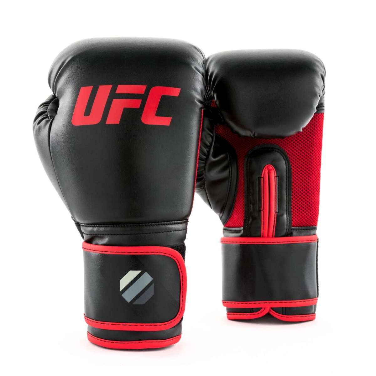 UFC Boxing Training Gloves (Muay Thai Training Gloves) - 10 Black/Red