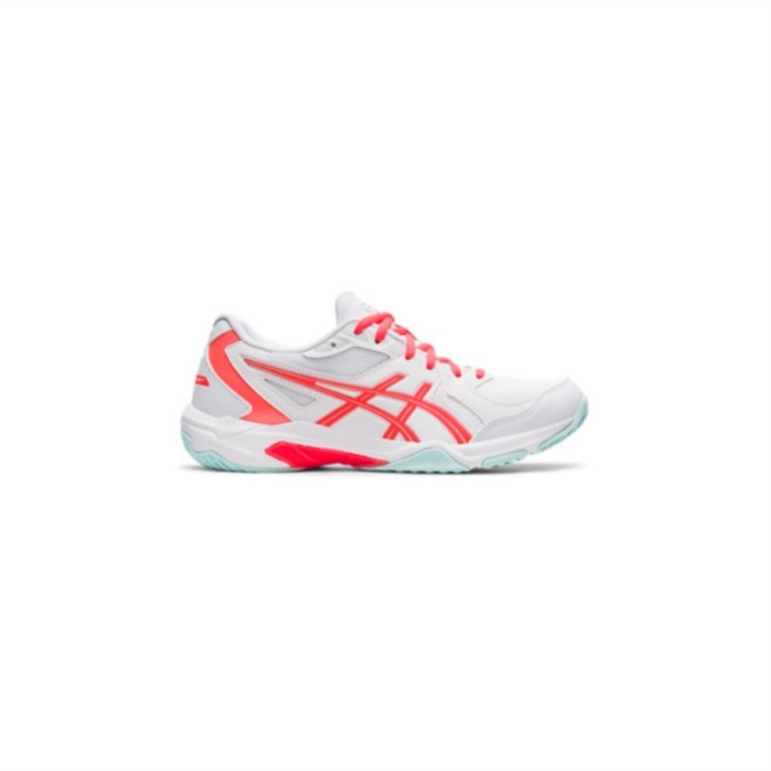 Asics Gel-Rocket 10 Dame White/Sunrise Red  Dame
