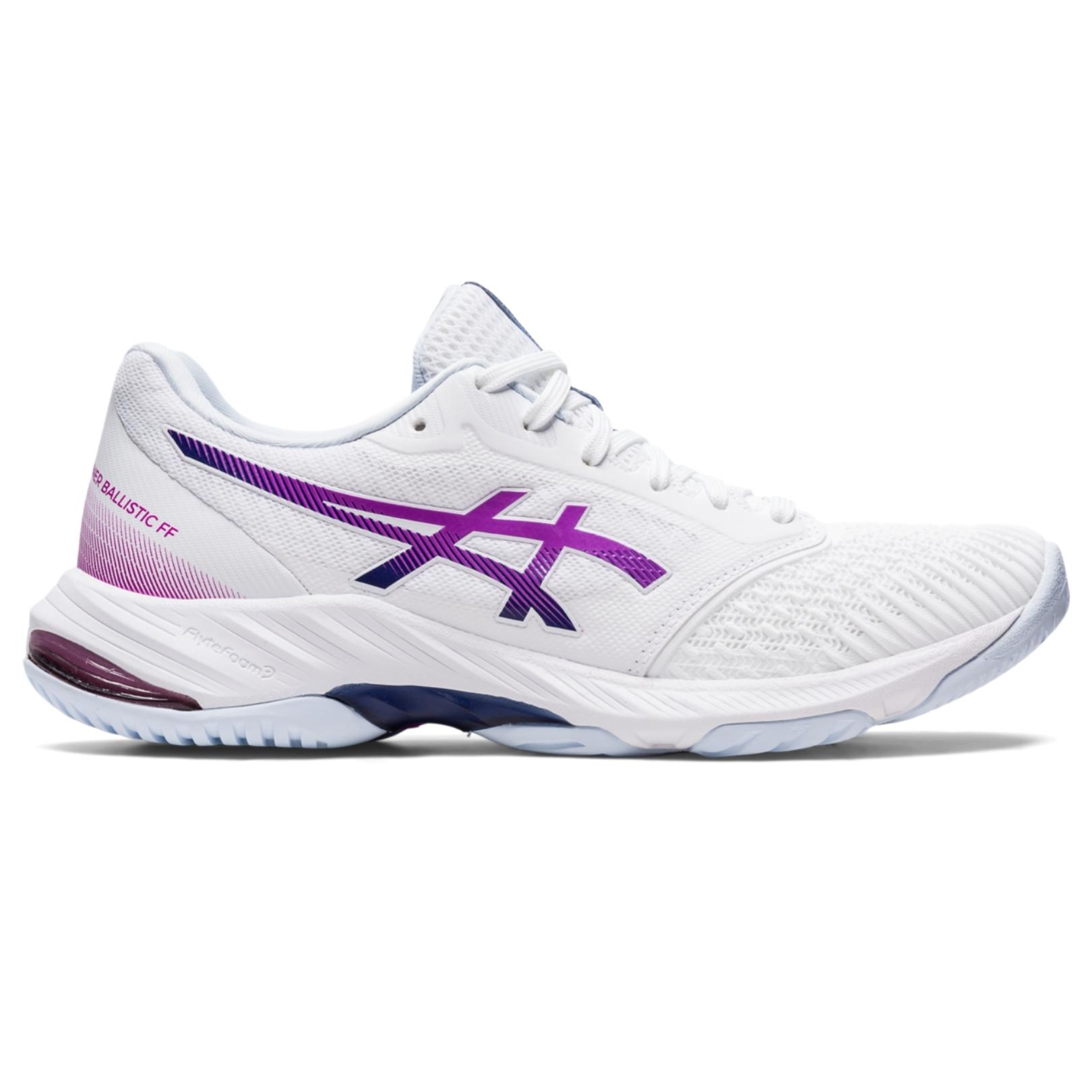 Asics Netburner Ballistic FF 3 Women White/Orchid  Dame