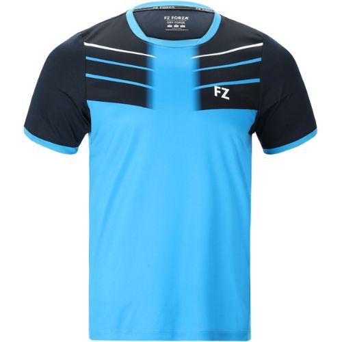 Forza Check T-shirt Dresden Blue  Herre