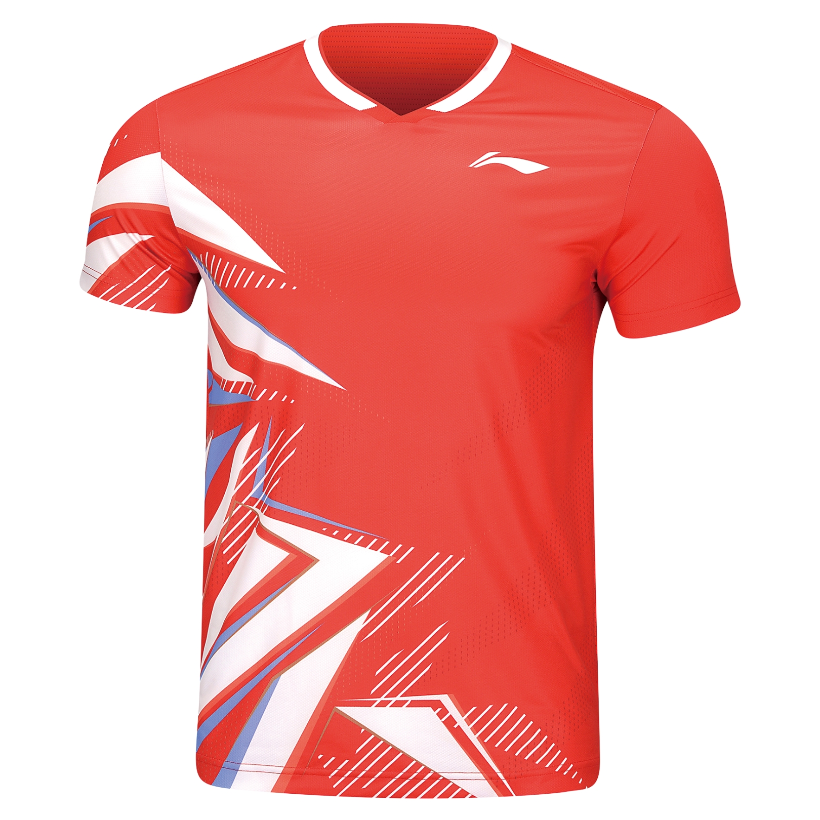 Li-Ning AAYU135-3 Aside T-shirt Red  Herre