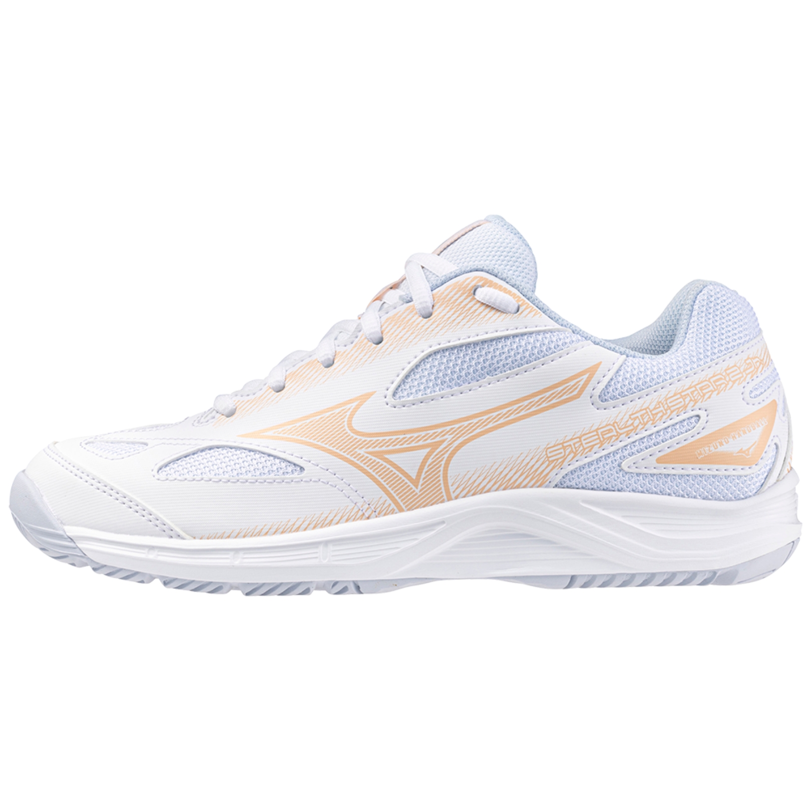 Mizuno Stealth Star 2 Junior White/Peach Parfait  Junior