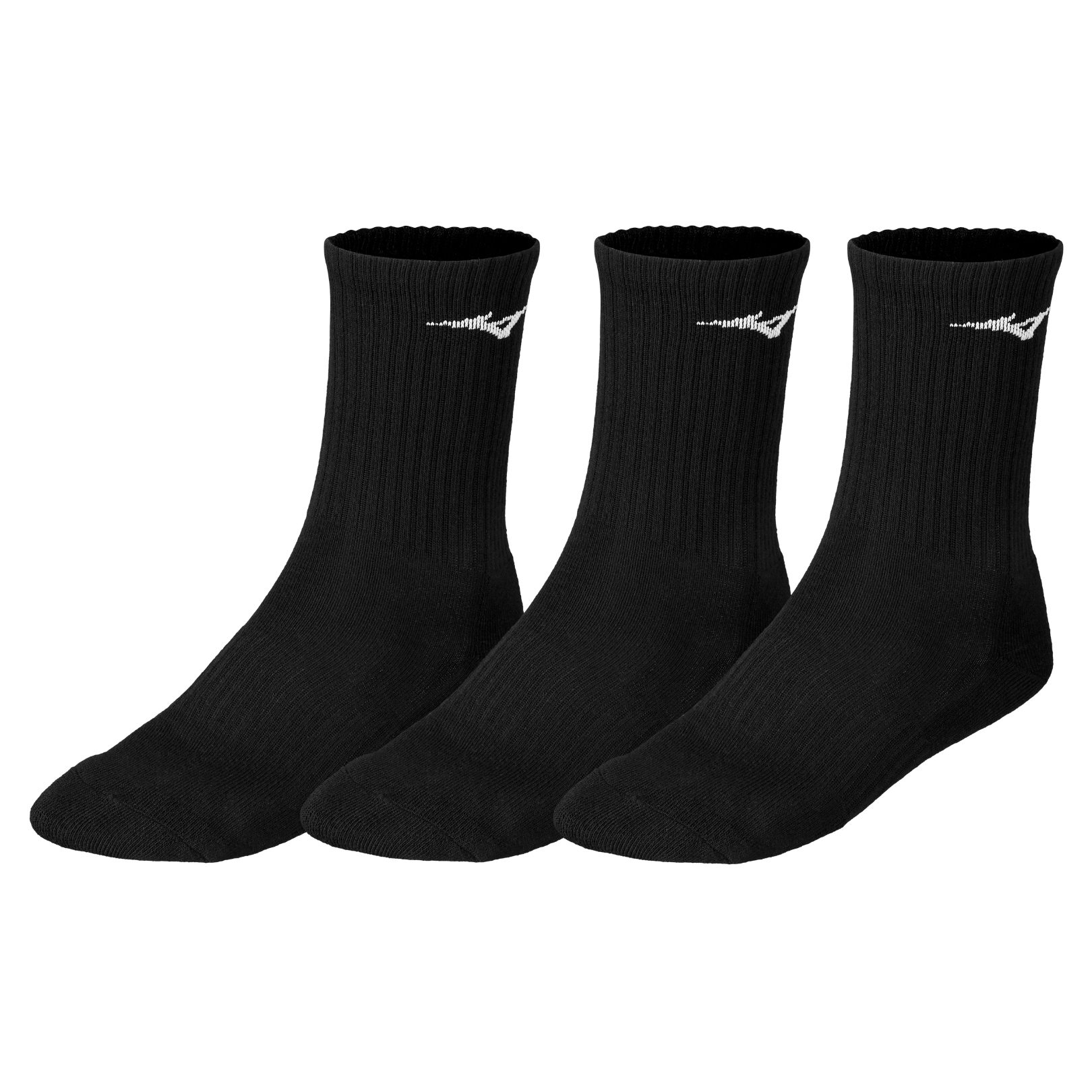 Mizuno Training Socks 3-Pack Black  Unisex