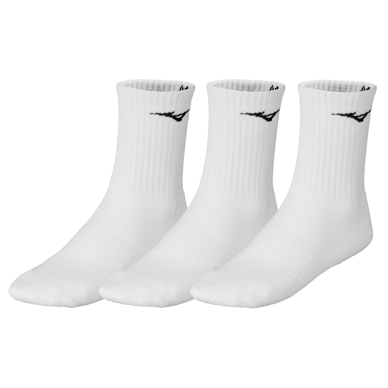 Mizuno Training Socks 3-Pack White  Unisex