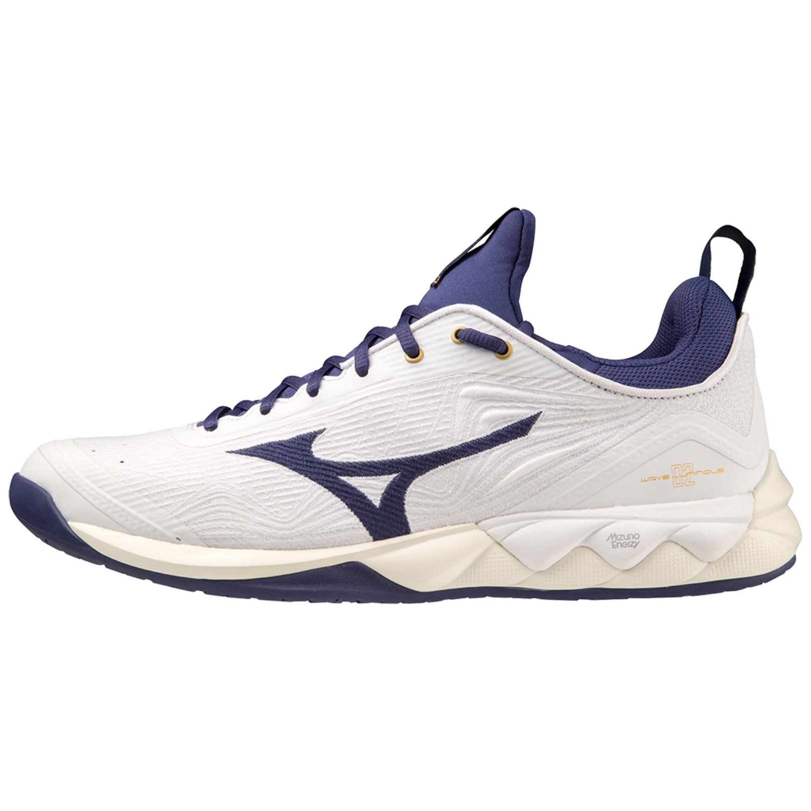 Mizuno Wave Luminous 2 White/Blue Ribbon  Herre