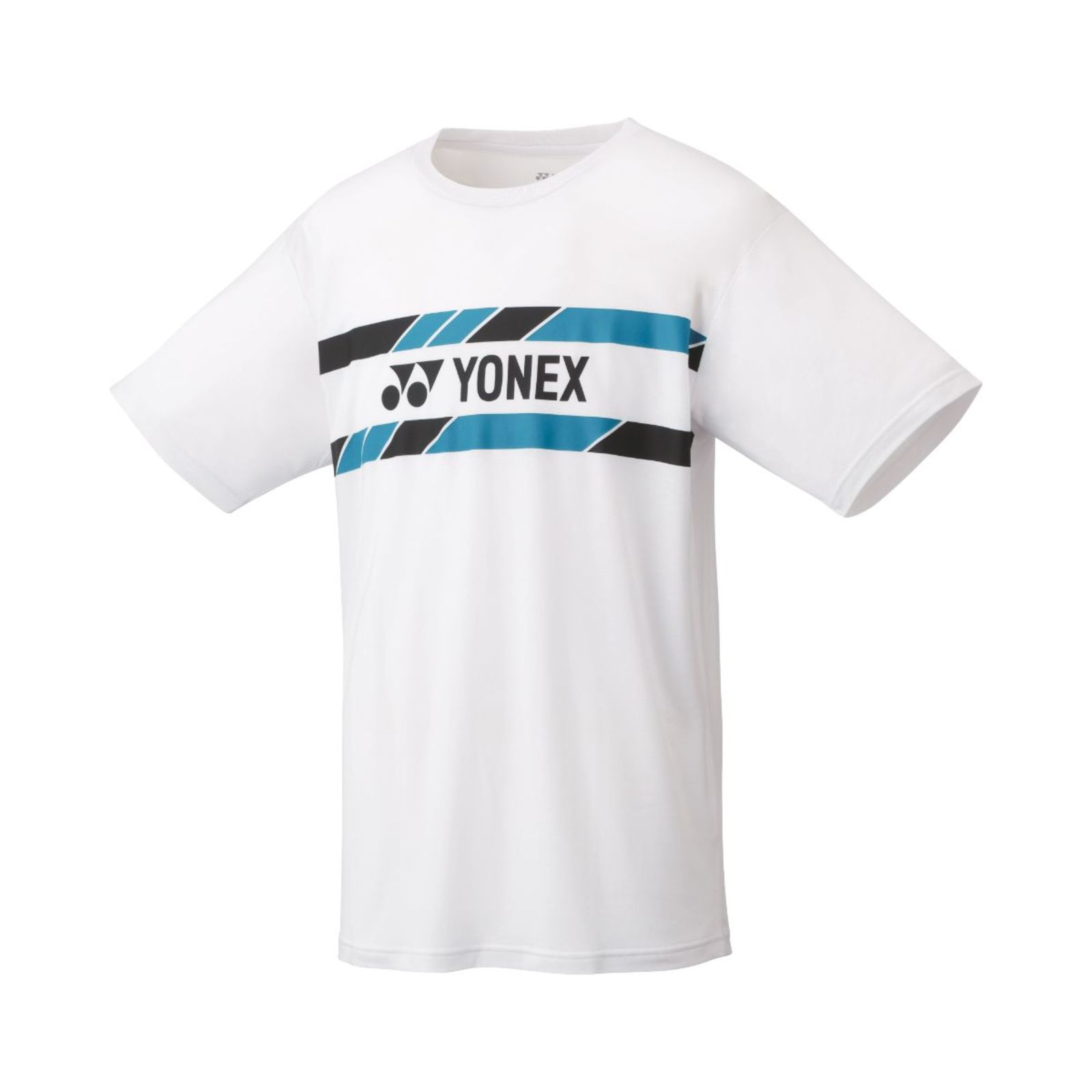 Yonex 16491EX T-shirt White/Blue  Herre