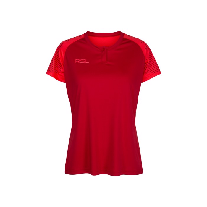 RSL Calvin Dame T-shirt Rød  Dame