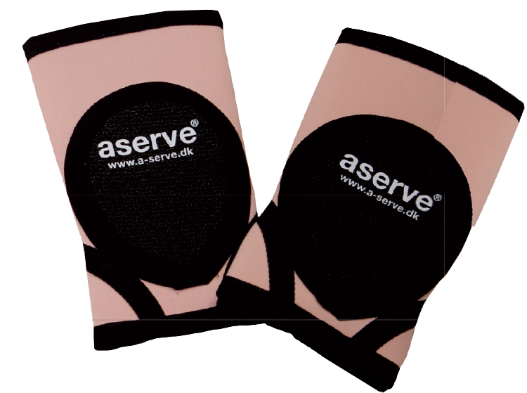 Aserve Junior Lyserød Albuebeskytter (Inkl. Pude) par Str Small