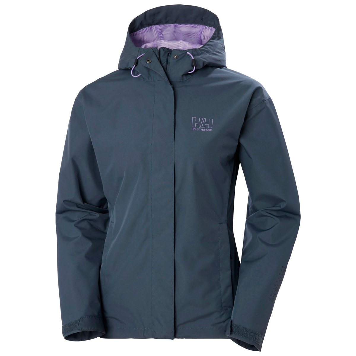Helly Hansen Seven J Regnjakke Dame, alpine frost