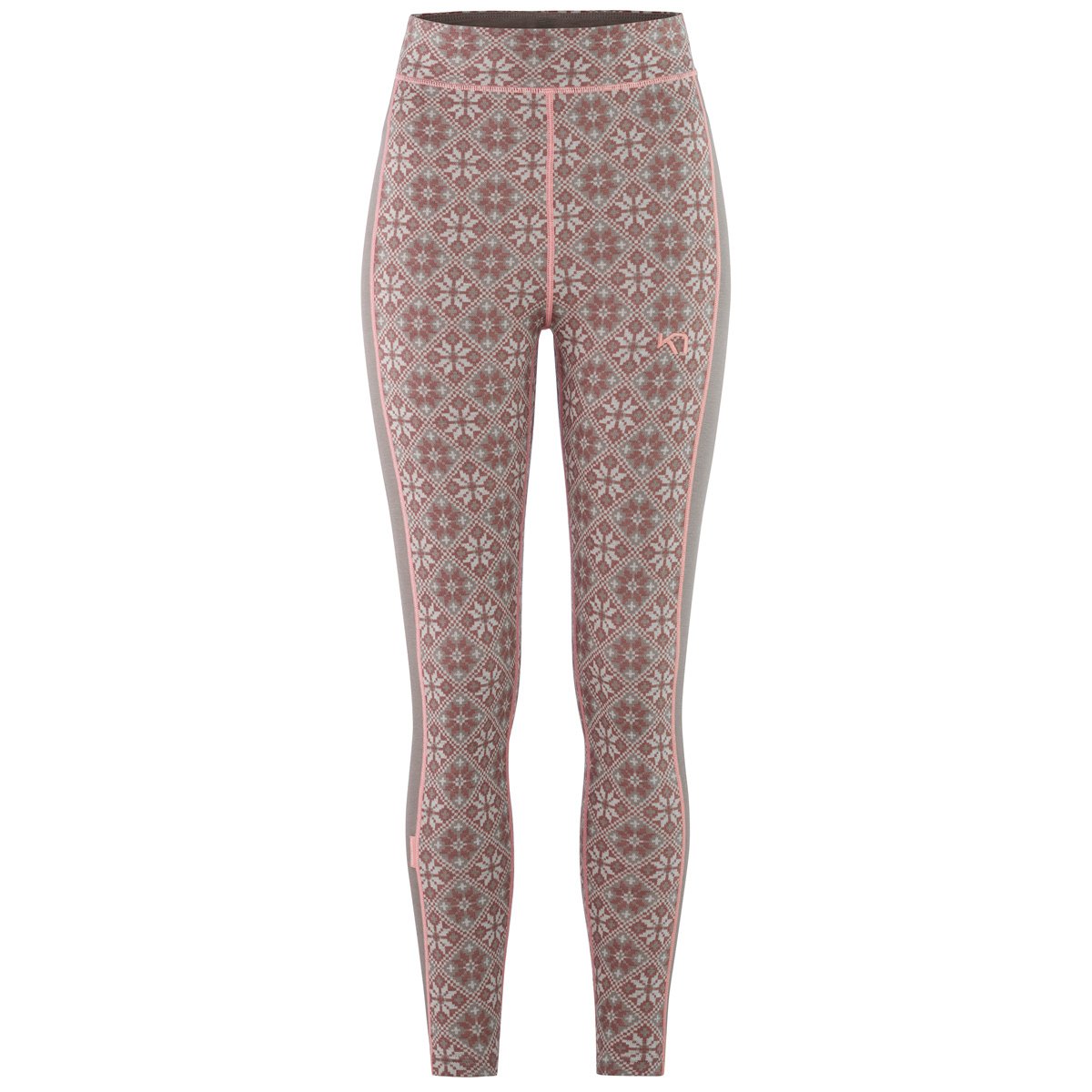 Kari Traa Rose Merino uld Skiunderbukser Dame, taupe