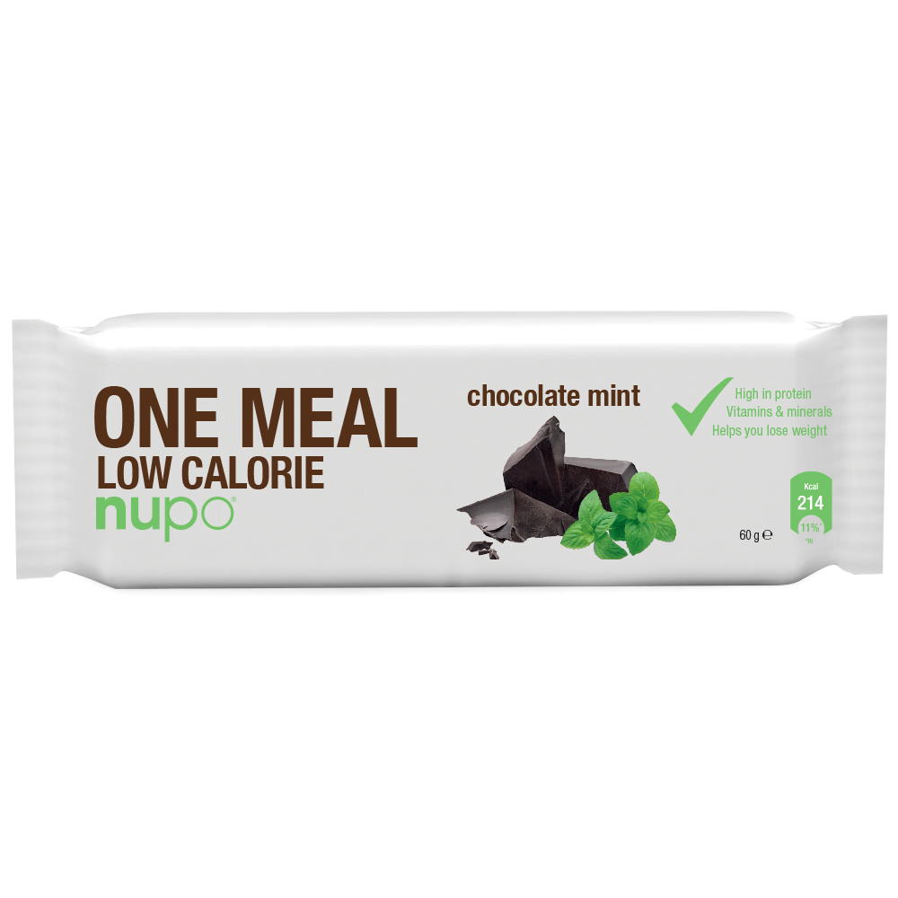 Nupo One Meal Bar - Chokolade Mint 1x60 g