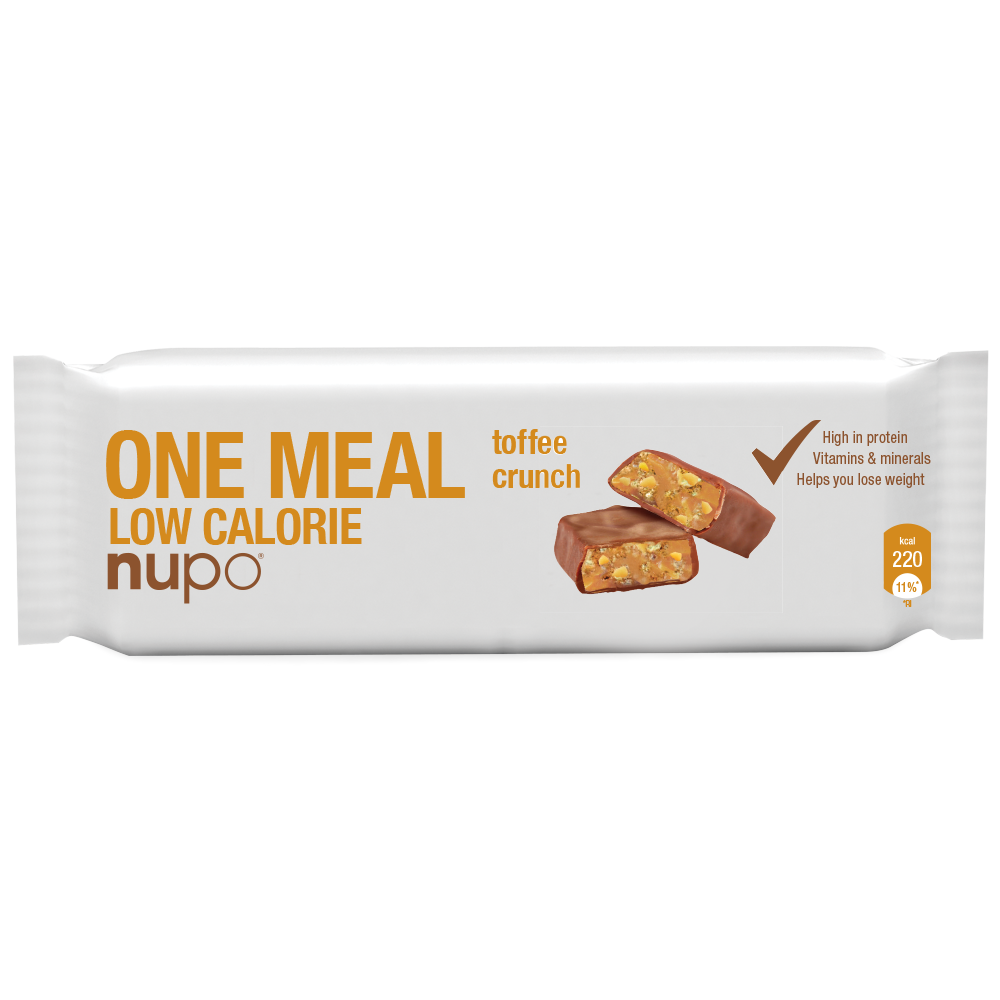 Nupo One Meal Bar - Toffee Crunch 1x60 g