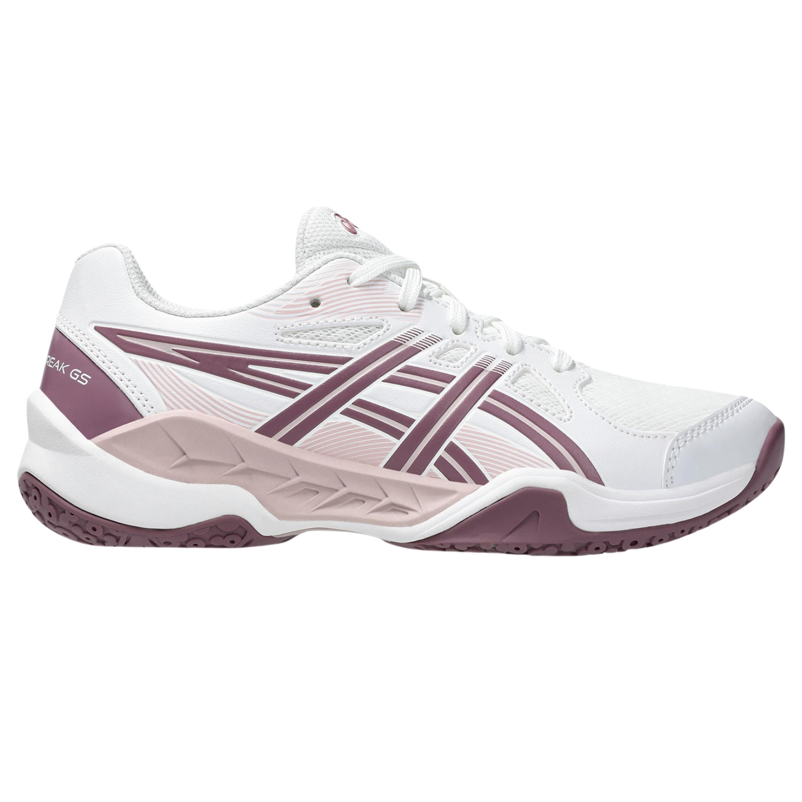 Asics Gel-Powerbreak GS White/Dusty Mauve  Junior
