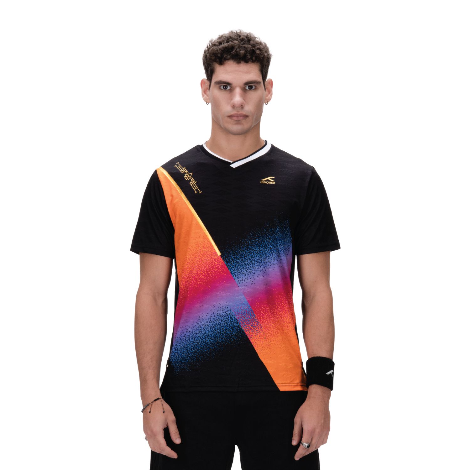 Hundred Dublets T-shirt Black  Herre