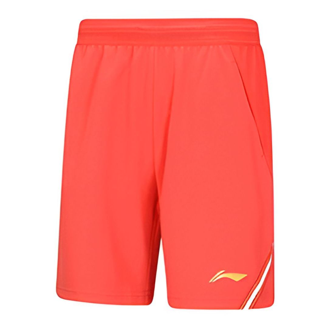 Li-Ning AAPV041-4 International Shorts Red  Herre