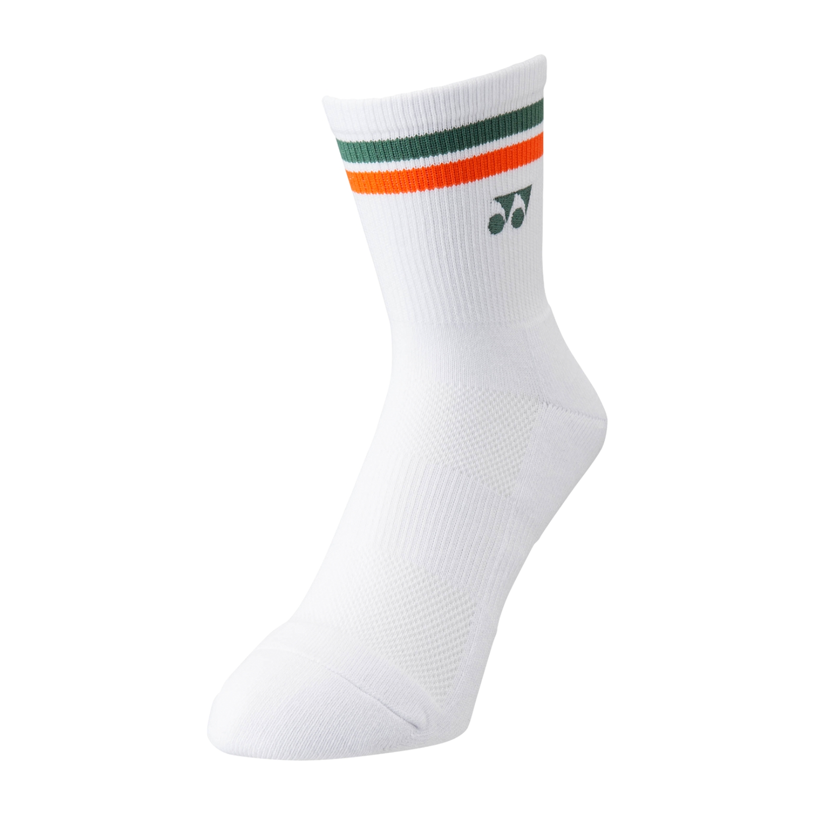 Yonex Sport Crew Socks 19194 1-Pack Bright Orange  Unisex