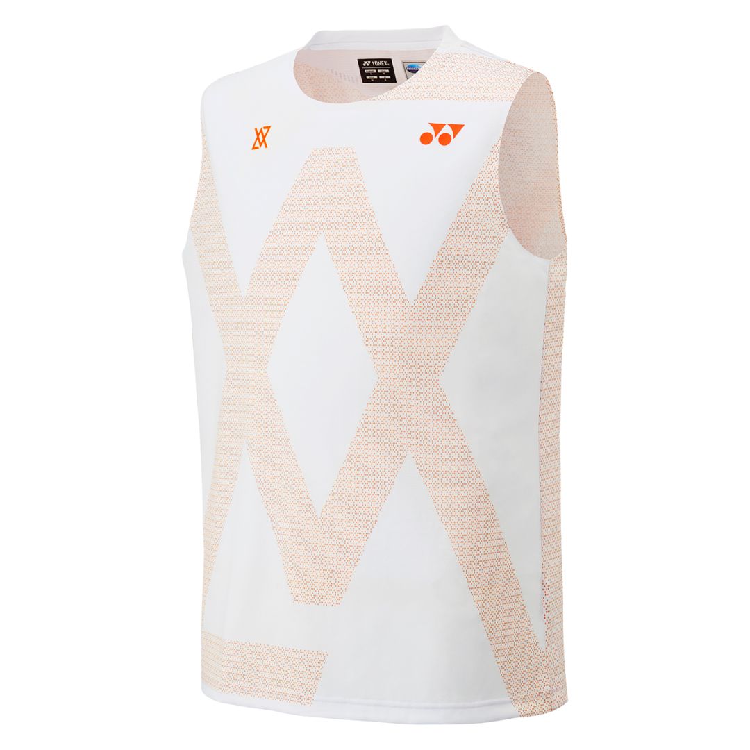 Yonex VA Junior Sleeveless Top Flash Orange  Junior