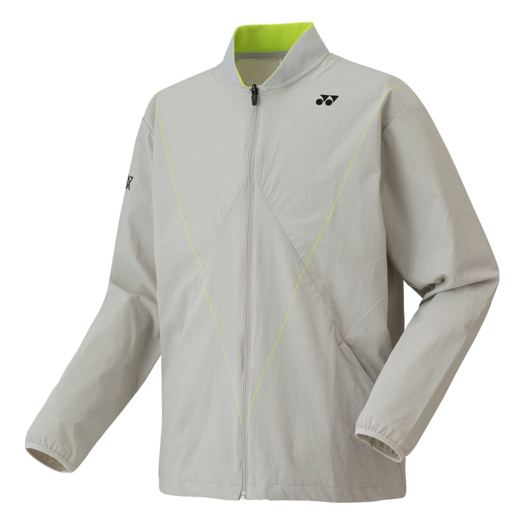 Yonex VA Warm Up Jacket Grayish Beige  Unisex